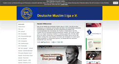 Desktop Screenshot of muslim-liga.de